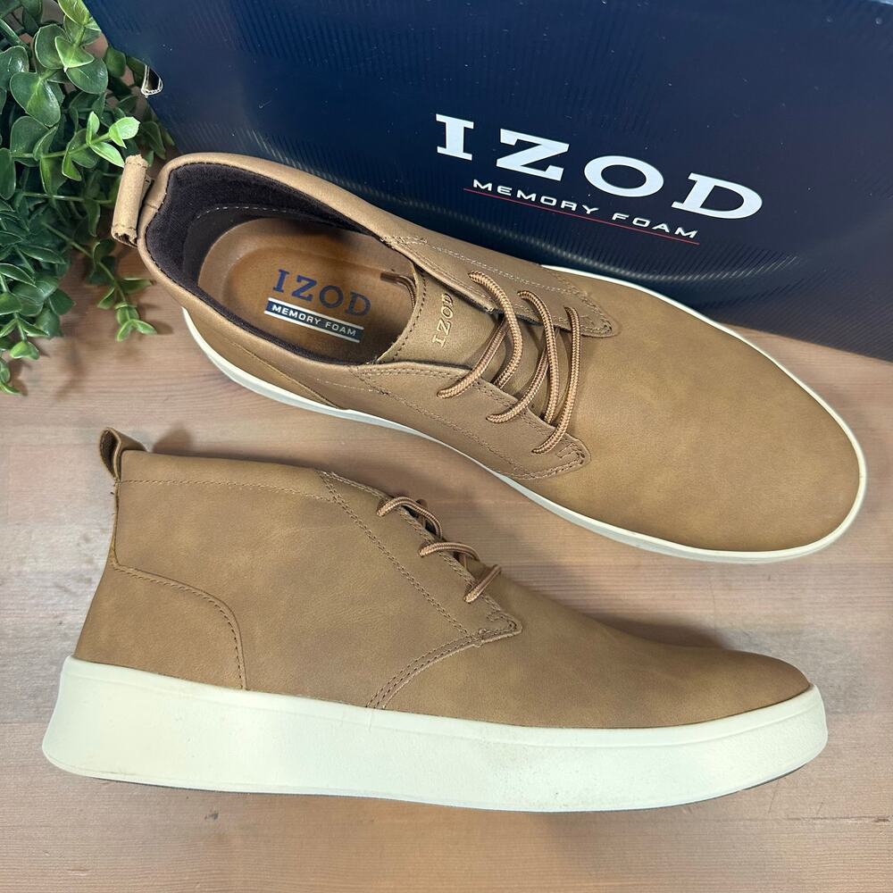 IZOD Men's Palmer Chukka Boots Brown Size 9